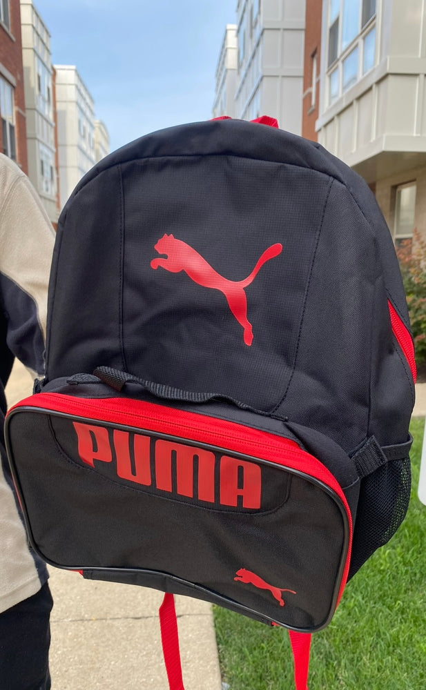 Puma Backpack &Lunch bag set