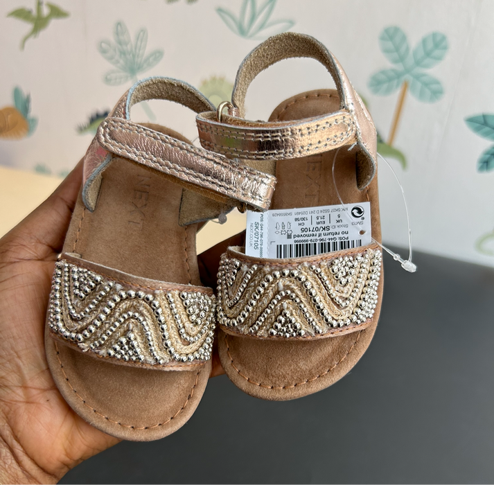 Next Beaded Sandals