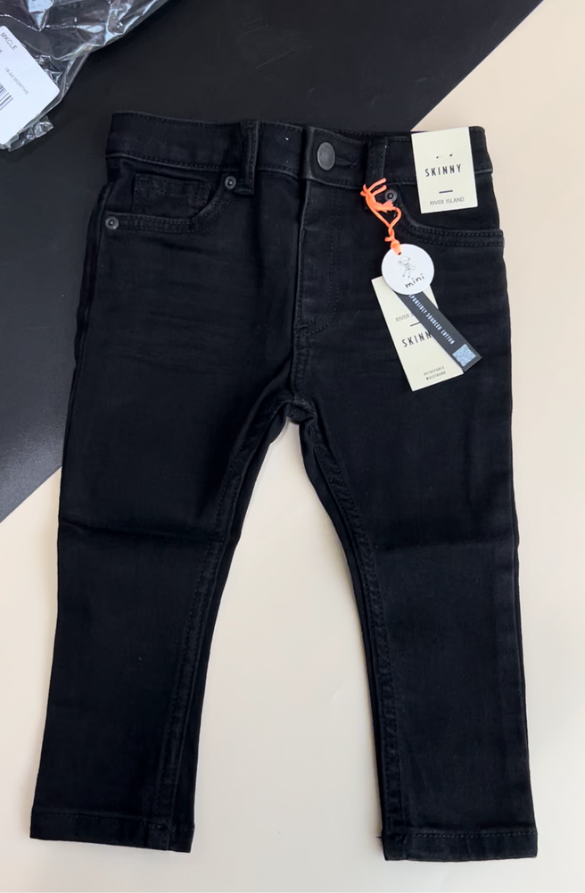 River island black jeans