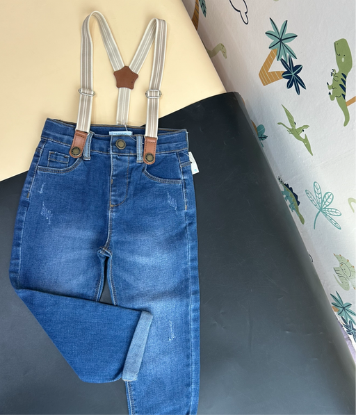 Detachable suspender Denim