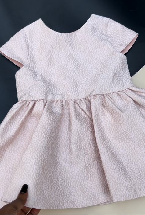 Peach shimmer Dress