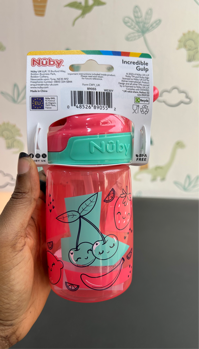 Nuby Incredible Grib Bottle