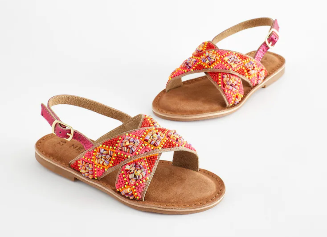 Beaded Sandals