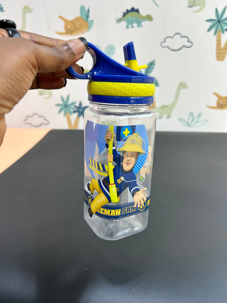 Fireman Sam Straw Bottle