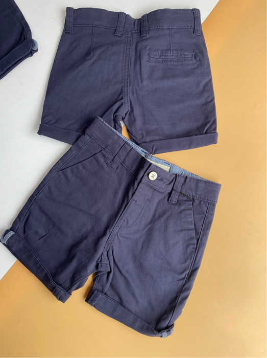 Navy chinos shorts