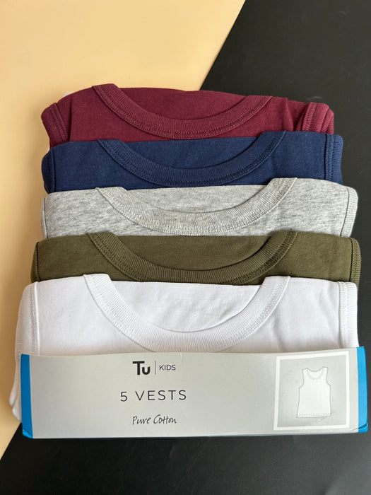 Cotton vest (5pack)